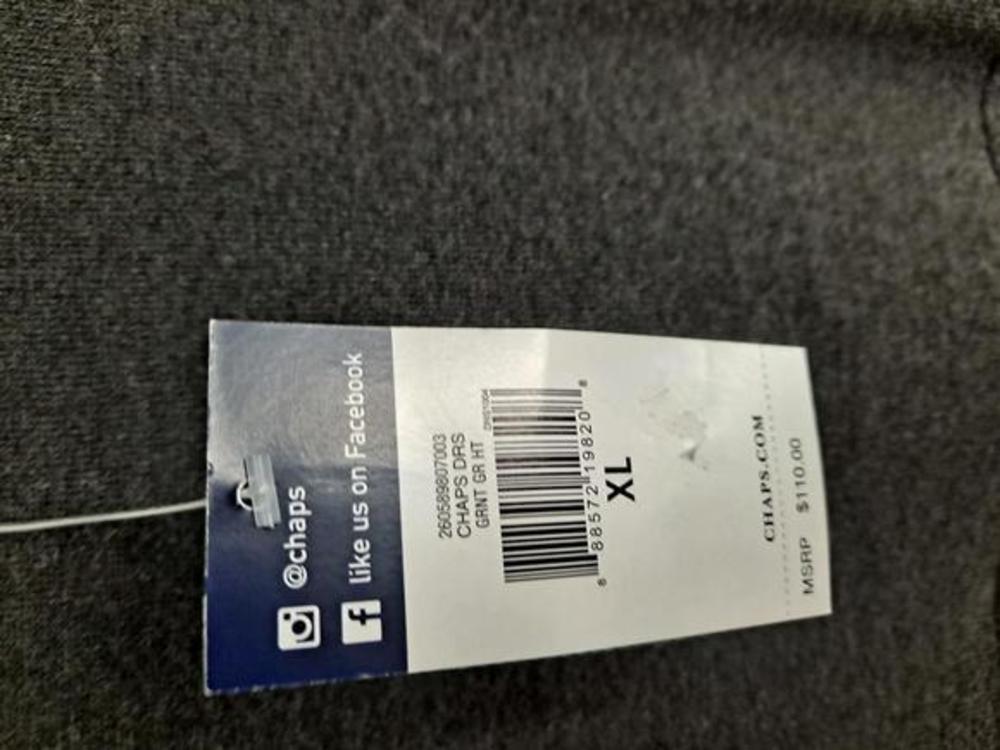 New Chaps Scoop Neck Gray Sweater Dress Size XL - Picture 6 of 7